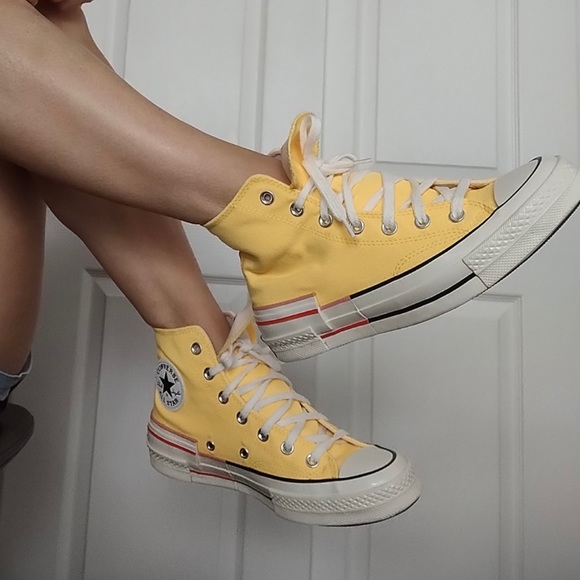 Converse All Star Yellow Chuck 70 Sneakers - Picture 14 of 14